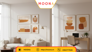 Tranh canvas là gì – Ứng dụng tranh canvas trong nội thất hiện đại