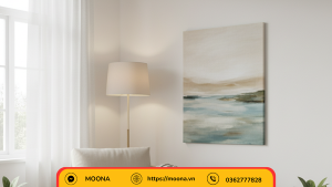 So sánh tranh tráng gương và tranh canvas theo phong cách nội thất.