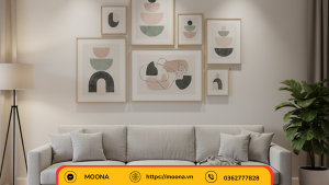 Kích thước tranh in vải bố canvas nhiều kích thước treo tường