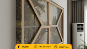 Nhược điểm của tranh canvas – khung tranh và bề mặt canvas biến dạng