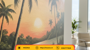 Nhược điểm của tranh canvas – tranh canvas bị phai màu