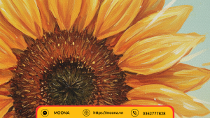 Cách chọn kích thước tranh canvas hoa hướng dương phù hợp với từng không gian