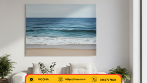 Tranh canvas biển phong cảnh treo tường