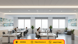 Tranh canvas treo văn phòng tối ưu thẩm mỹ