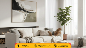 Tranh canvas treo tường phòng khách – Phòng khách 