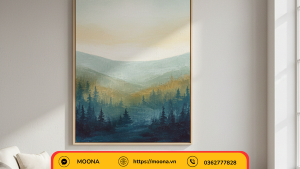 Tranh canvas phong cảnh – Mang thiên nhiên vào nhà